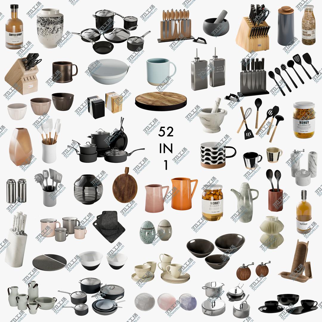 images/goods_img/20210313/Kitchen Accessories Collection 1 3D model/1.jpg